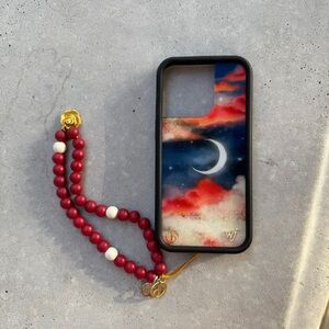 IPhone 16 PRO Wildflower Cases x Bella Hadid x Orebella Phone case and wristlet